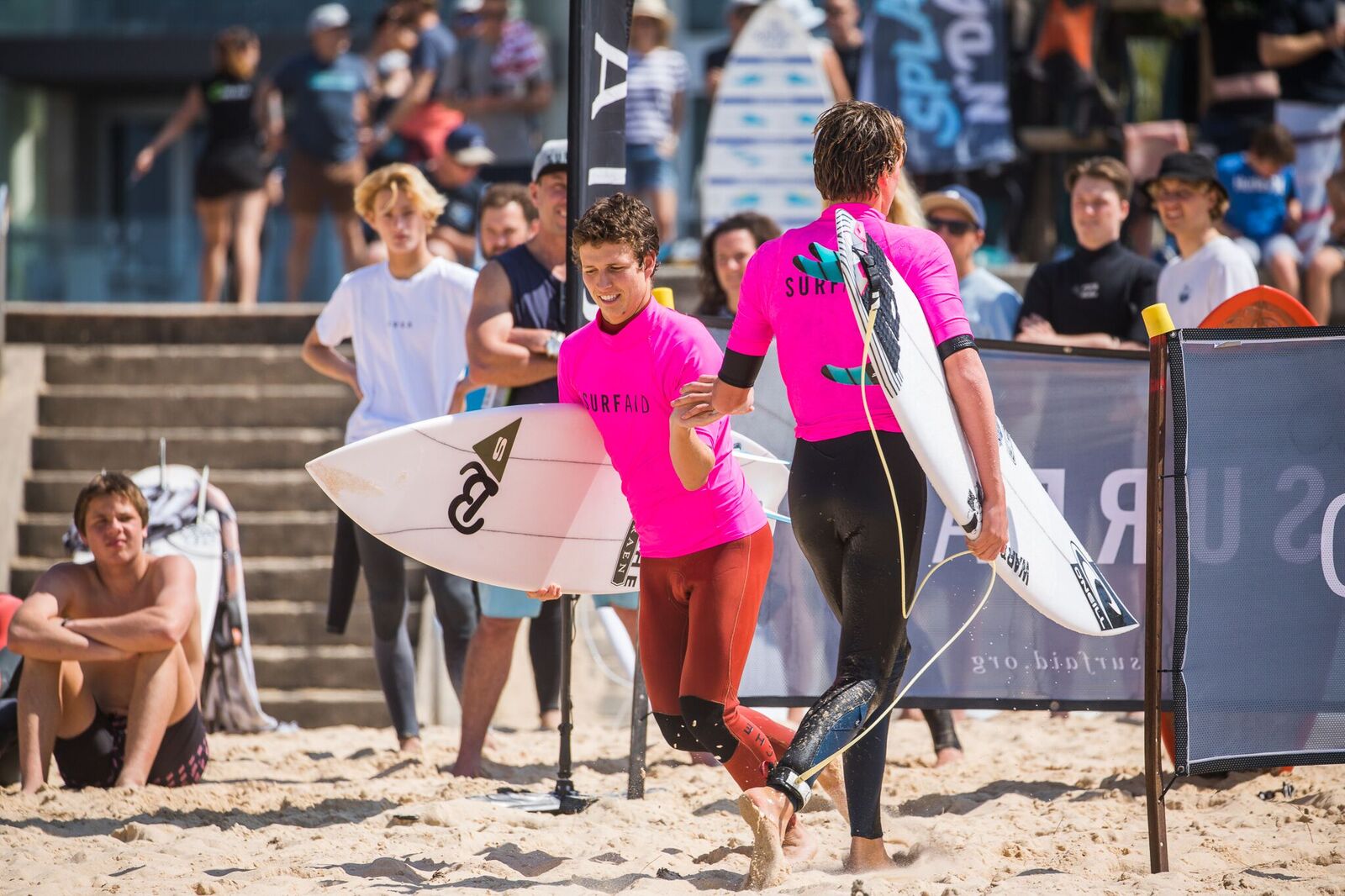 Beecraft team - Surfaid Cup Manly
